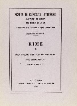 Rime (rist. anast.)