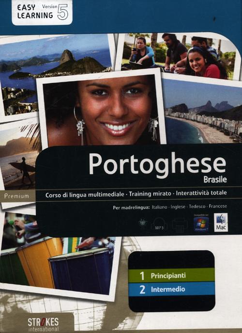 Portoghese Brasile. Vol. 1-2. Corso Interattivo per Principianti-Corso  Interattivo Intermedio. DVD-ROM