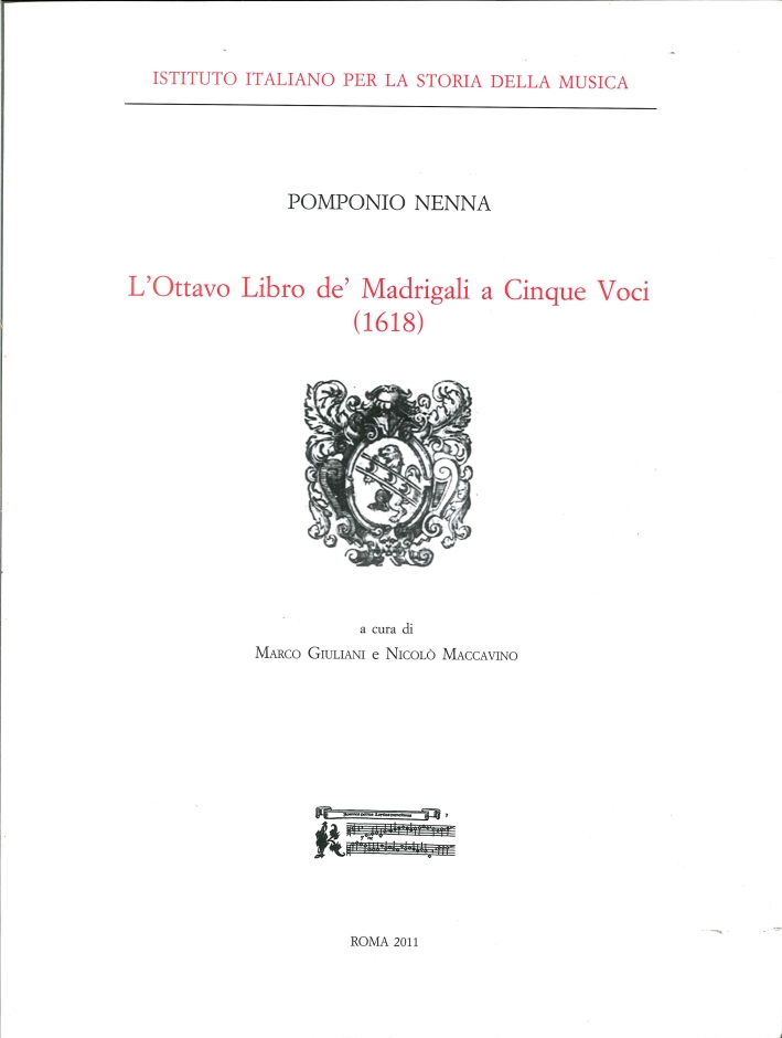 L'Ottavo Libro De' Madrigali a Cinque Voci (1618)