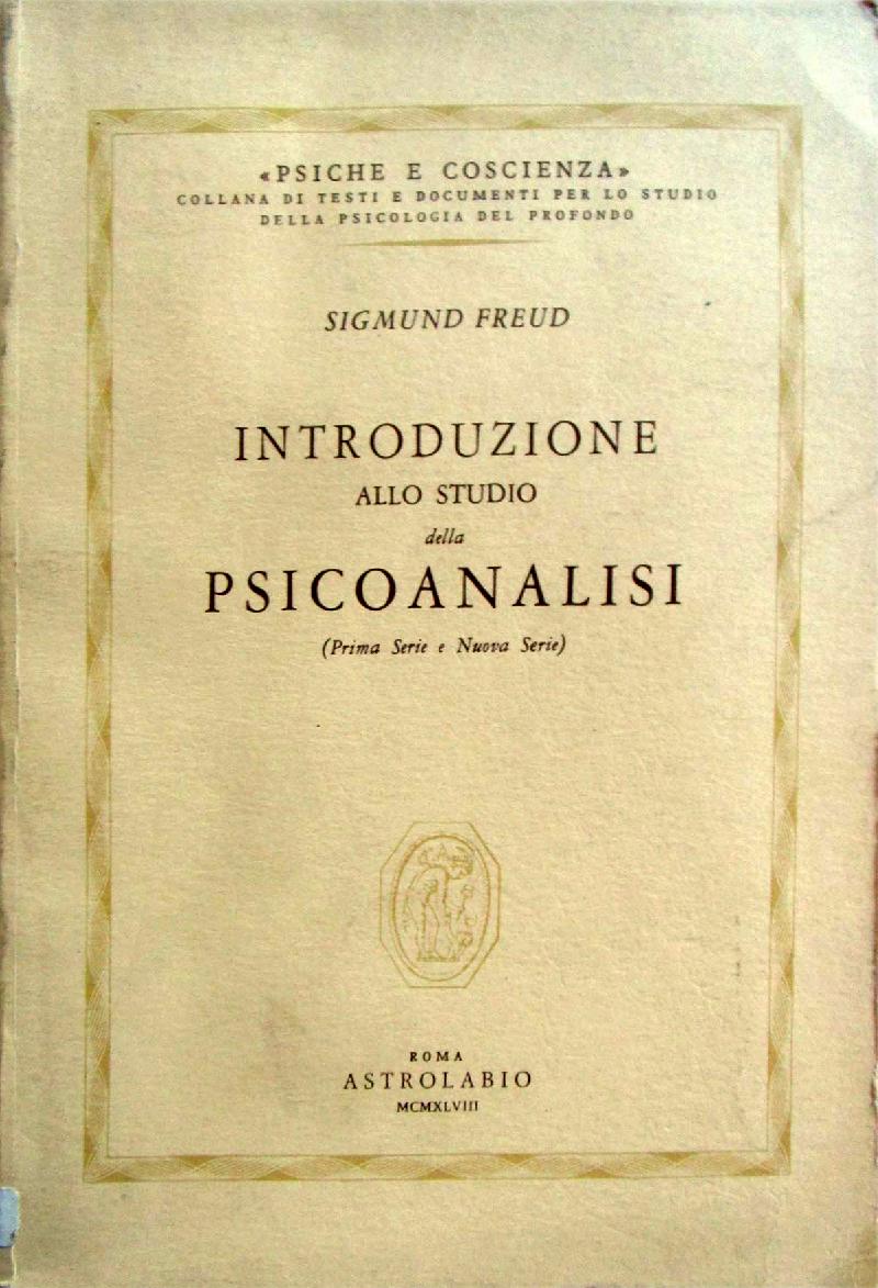 Introduzione allo Studio della Psicoanalisi