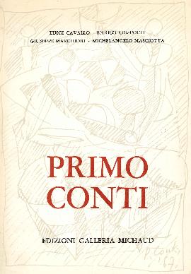 Primo Conti. Repertorio grafico e inserti letterari