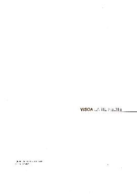 Sandro Visca. Carte Inedite 1961-2019