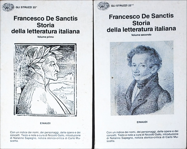 Francesco De Sanctis. Storia della letteratura italiana