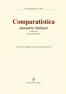 Comparatistica. Annuario italiano 2006 - [Polistampa] - Photo 1/1