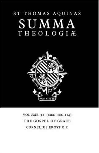 Summa Theologiae.  Volume 30: the Gospel of Grace - [Cambridge University Press] - Photo 1/1